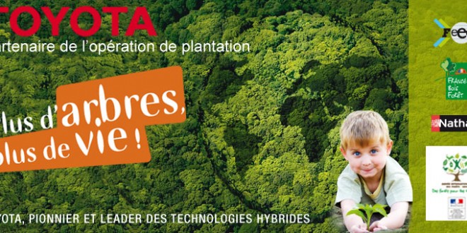 Événements de plantation d’arbres 2012 « Plus d’arbres, plus de vie ! »