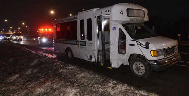 Un homme meurt suite à un choc avec un autobus à Boucherville