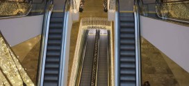 foulard bloqué dans un escalier mécanique