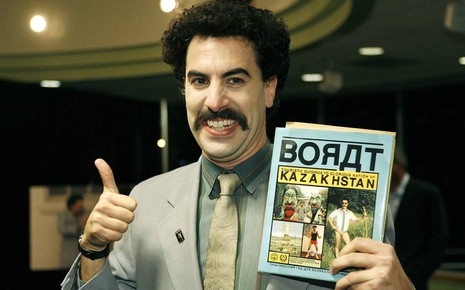 L’hymne Borat aux Jeux olympiques pour le Kazakhstan