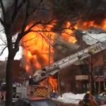 Pointe-Saint-Charles : Un immeuble complètement ravagé par un important incendie