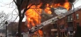 Pointe-Saint-Charles : Un immeuble complètement ravagé par un important incendie