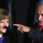 Une photo d'Angela Merkel avec la moustache d'Adolph Hitler crée le buzz