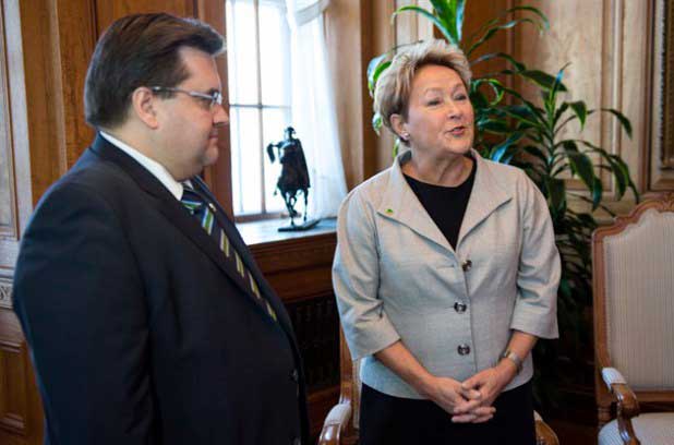 Denis-Coderre-et-Pauline-Marois Denis Coderre et Pauline Marois