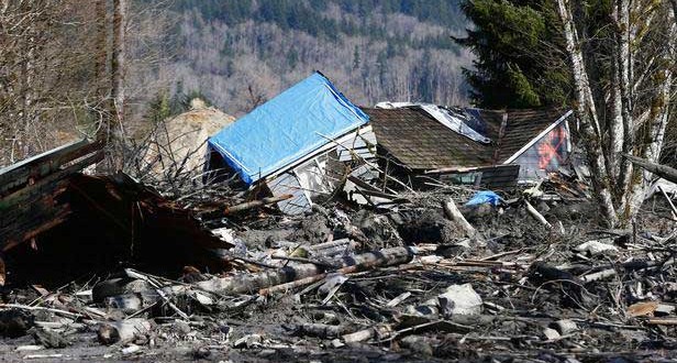Glissement de terrain aux Etats-Unis