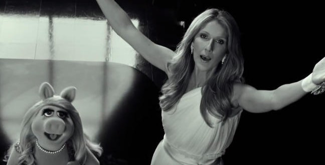 Miss Piggy et Céline Dion