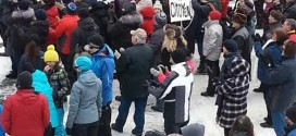 Les citoyens de Lac-Mégantic manifestent leur mécontentement