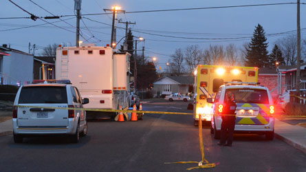 Longueuil : L'homme barricadé, enquêteur du SPVM, retrouvé mort