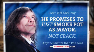 Rob Ford : Le maire de Toronto raillé suite à des affiches de campagne