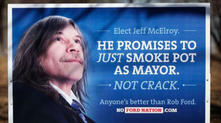 Toronto : Une campagne contre Rob Ford grâce à des panneaux publicitaires