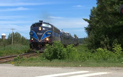 Train touristique Orford Express : La saison 2014 annulée à cause d'un incendie