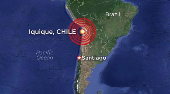 Un séisme d’une magnitude de 8,2 a frappé le Chili : Alerte au Tsunami