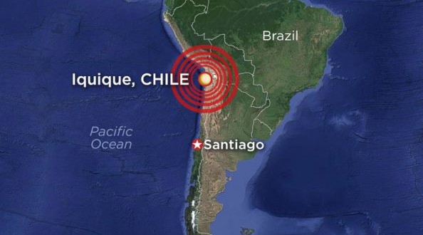 Un séisme d'une magnitude de 8,2 a frappé le Chili : Alerte au Tsunami