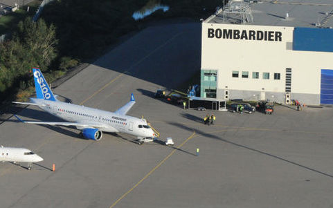 Alerte à la bombe à l'usine de Bombardier Aéronautique de Mirabel