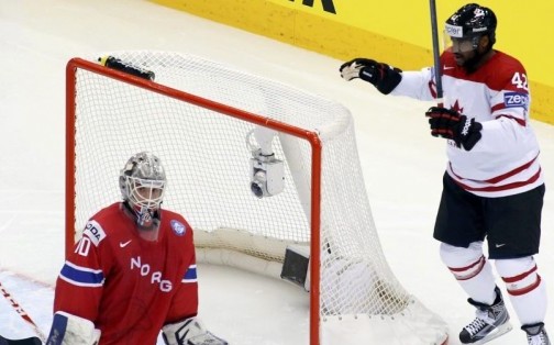 Le Canada s'assure la tête du groupe A au Championnat du monde de hockey