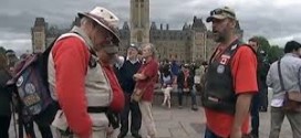 Anciens Combattants : Une manifestation sur la Colline parlementaire à Ottawa