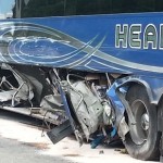 Château-Richer Un grave accident entre une fourgonnette et un autocar