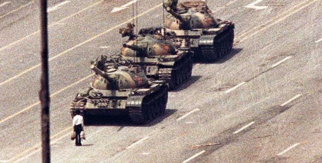 L'identité de tank man de Tian'anmen reste toujours inconnue