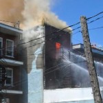 Montréal Quartier Villeray Un violent incendie enregistré dans un immeuble de trois étages
