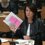 Nathalie Normandeau devant la Commission Charbonneau