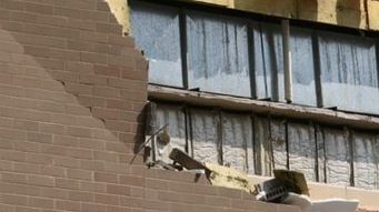 Edmonton : Le mur arrière de l’hôtel Westin s’est effondré