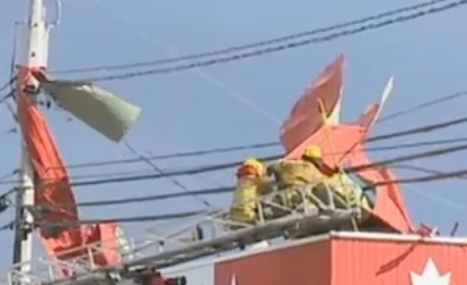 Arthur Les citoyens de la Gaspésie retrouvent progressivement l'électricité