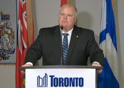 Rob Ford Le maire de Toronto demande pardon à la population