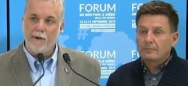 Manifestation des employés municipaux à Saint-Lambert : Philippe Couillard reste ferme