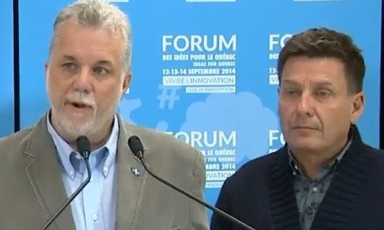 Manifestation des employés municipaux à Saint-Lambert : Philippe Couillard reste ferme