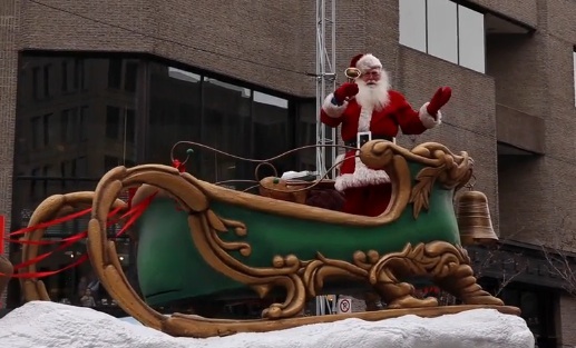 Le Père Noël au centre-ville de Montréal : La magie des fêtes est lancée