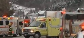 Beauceville : Une collision impliquant une voiture et un camion a fait un blessé grave