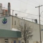 Violent incendie dans une usine de recyclage de pneus à Beauceville