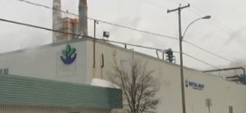 Violent incendie dans une usine de recyclage de pneus à Beauceville