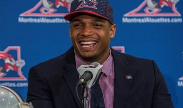 Le joueur de football Michael Sam de retour à l’entrainement avec les Alouettes