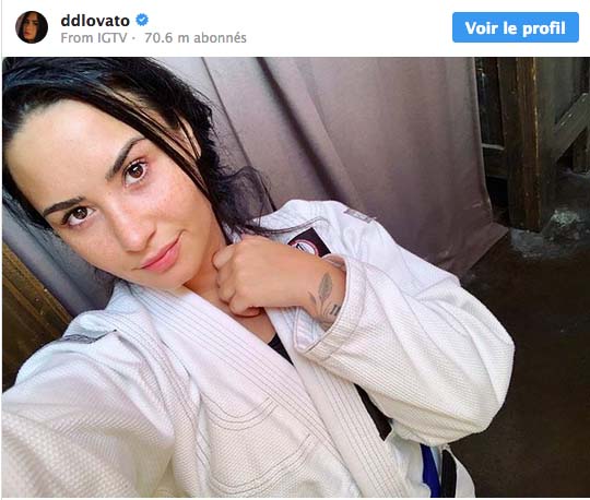 Demi Lovato publie une photo d'elle quelques mois après son overdose 1 Fin octobre, la mère de Lovato a déclaré que la star était sobre depuis 90 joursaDemi Lovato publie une photo d'elle quelques mois après son overdose