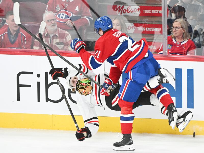 Guhle confiant pour la série contre les Capitals 1 Kaiden Guhle explique pourquoi il est confiant pour la série contre les Caps