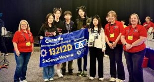 Des élèves de Concordia International School Shanghai montent sur le podium mondial de robotique VEX