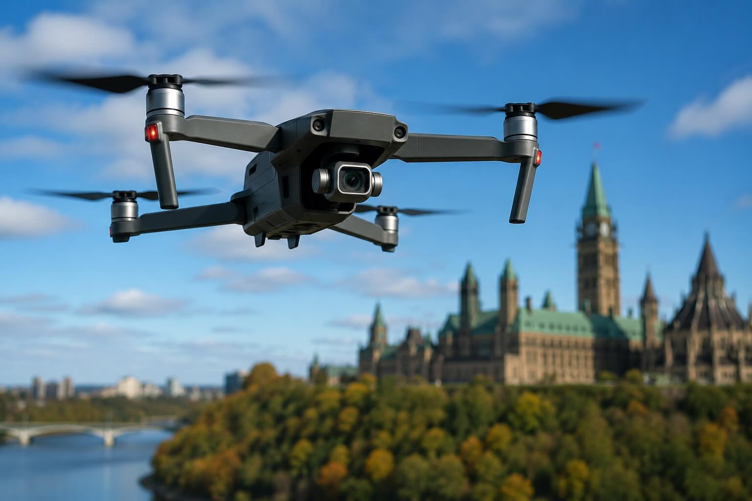 L’Ontario interdit progressivement les drones chinois L’Ontario interdit progressivement les drones chinois