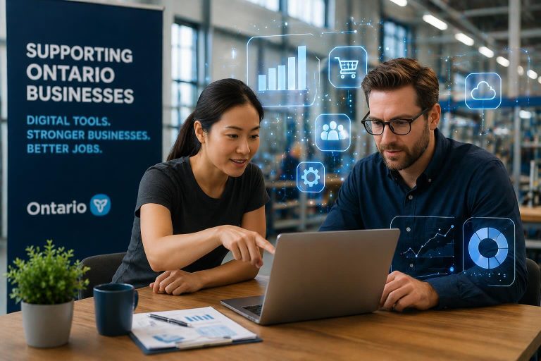 L’Ontario investit 5 millions de dollars pour accélérer la transition numérique des PME