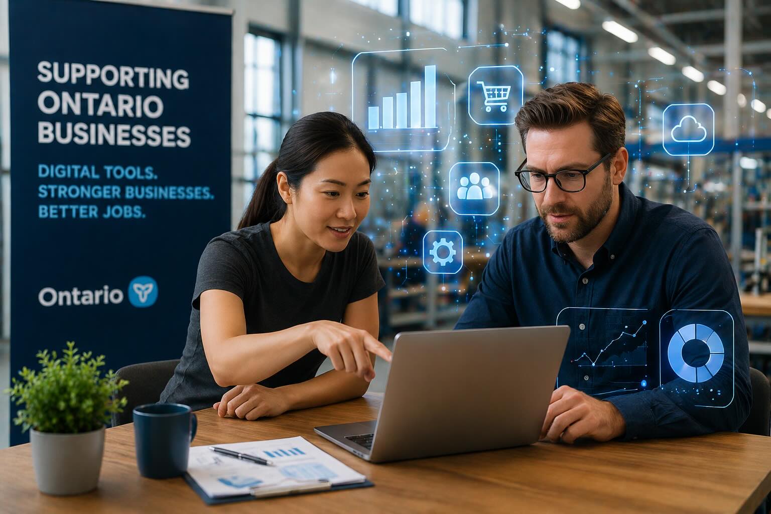 L’Ontario investit 5 millions de dollars pour accélérer la transition numérique des PME L’Ontario investit 5 millions de dollars pour accélérer la transition numérique des PME
