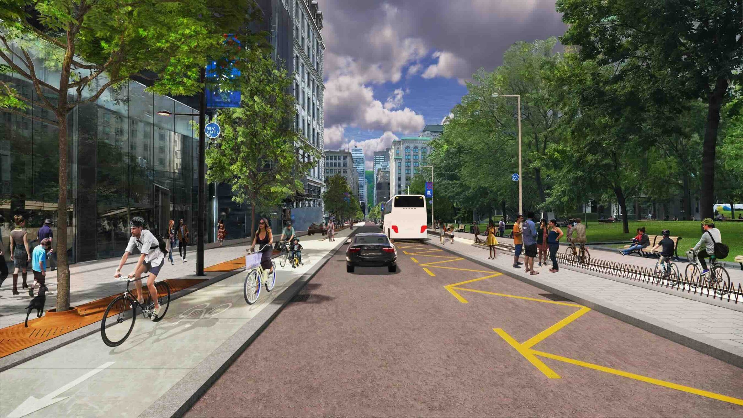 Montréal revoit sa piste cyclable sur Hochelaga après la pression citoyenne 1 Montréal revoit sa piste cyclable sur Hochelaga après la pression citoyenne