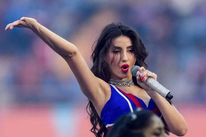 Nora Fatehi chantera à l’ouverture du Mondial 2026 au Canada Nora Fatehi chantera à l’ouverture du Mondial 2026 au Canada