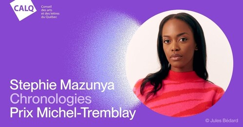 Stephie Mazunya décroche le prix Michel-Tremblay pour sa pièce « Chronologies »