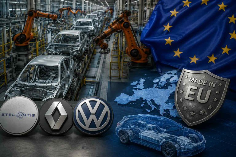 Automobile : les géants européens réclament des mesures fortes