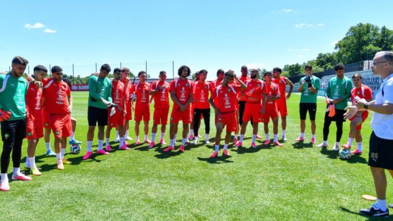 Maroc-Haïti : les Lions peaufinent leur stratégie