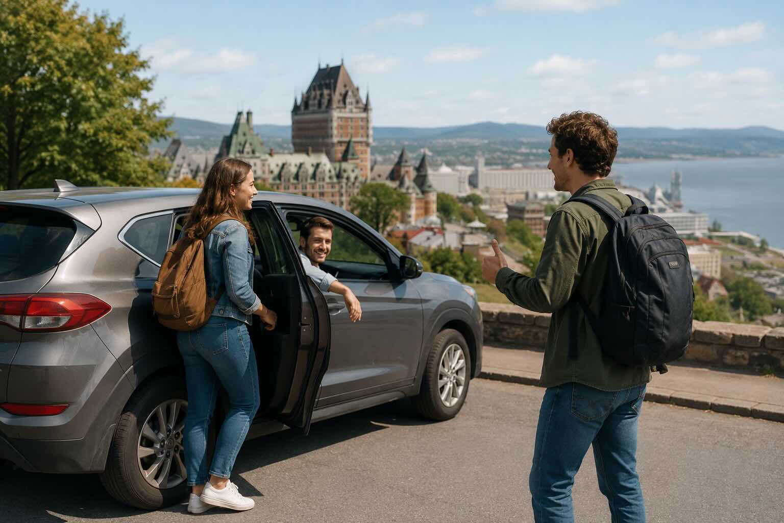 Québec mise sur le covoiturage intelligent pour faciliter l’accès aux sites touristiques Québec mise sur le covoiturage intelligent pour faciliter l’accès aux sites touristiques