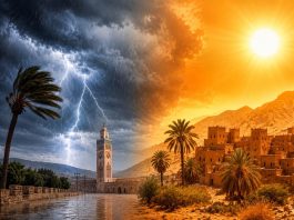 Météo Maroc : des orages au nord, jusqu’à 48 °C au sud