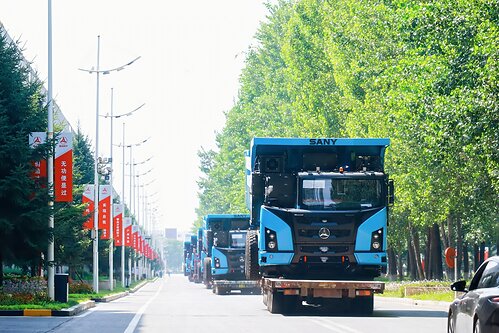 SANY déploie ses camions autonomes électriques en Amérique du Sud SANY déploie ses camions autonomes électriques en Amérique du Sud