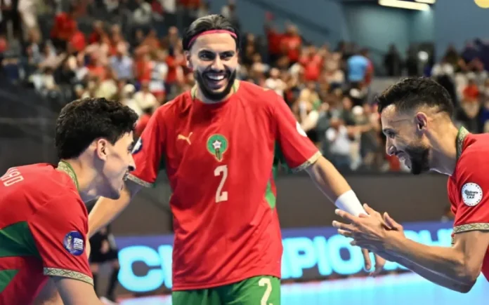 Le Maroc frappe fort face à l’Algérie en futsal Le Maroc frappe fort face à l’Algérie en futsal